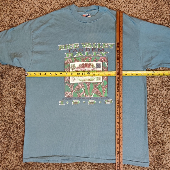 Vintage Bicycle Shirt XL Road Bike Cycle Rally 90s Mountain Biking Gorpcore Art - Picture 8 of 9